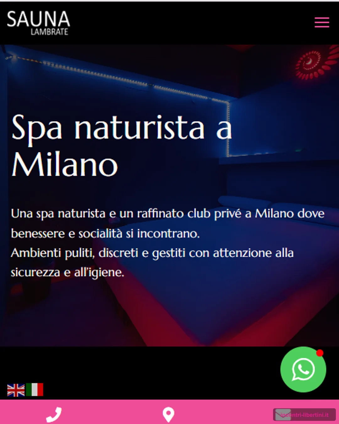 Sauna Lambrate | Spa naturista Milano