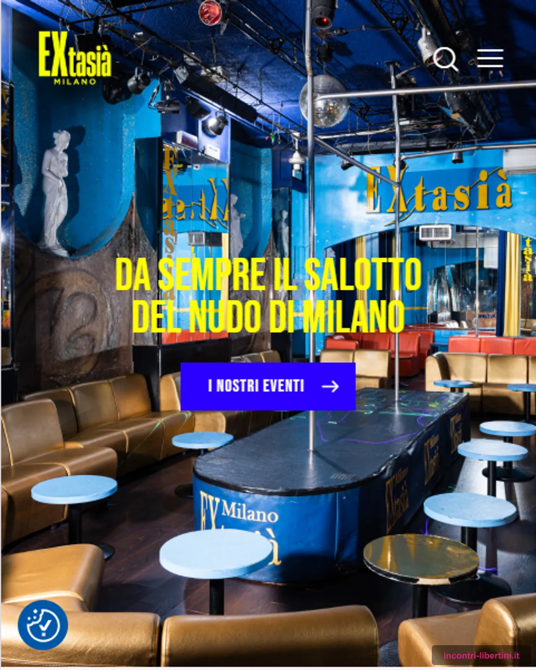 Extasià Milano - Lap dance e disco topless