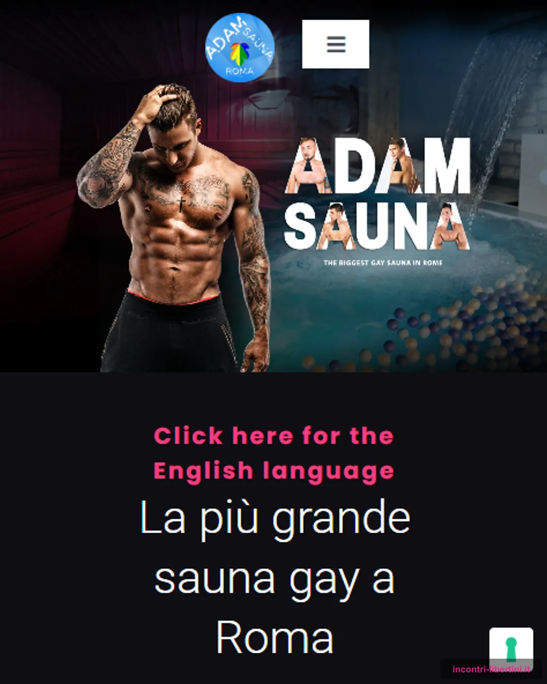 Adam Sauna Roma - Gay Bathhouse